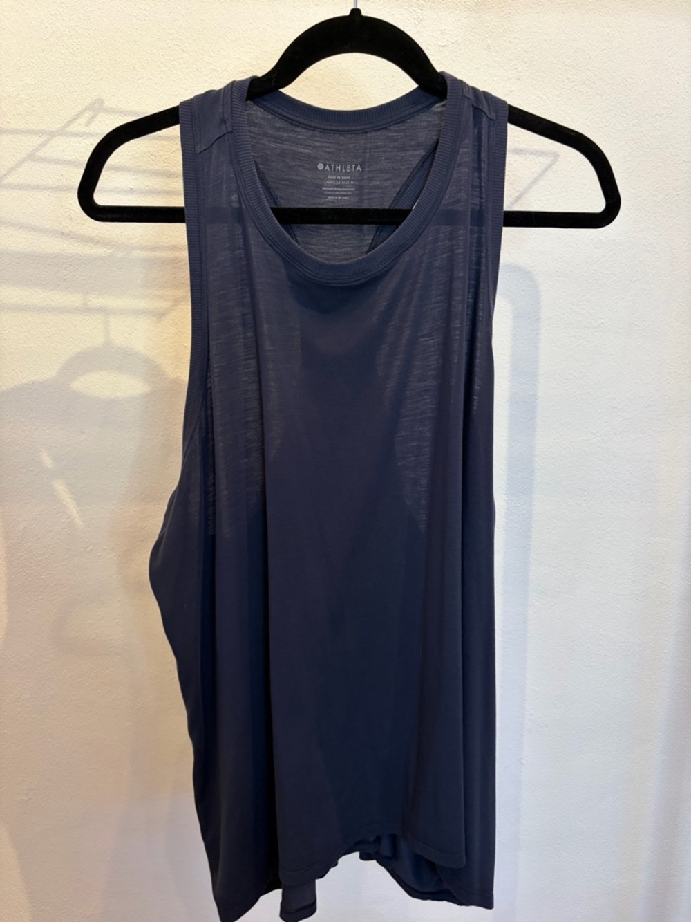 Athleta Deep Blue Relaxed Tank